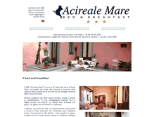 Tablet Screenshot of acirealemare.com